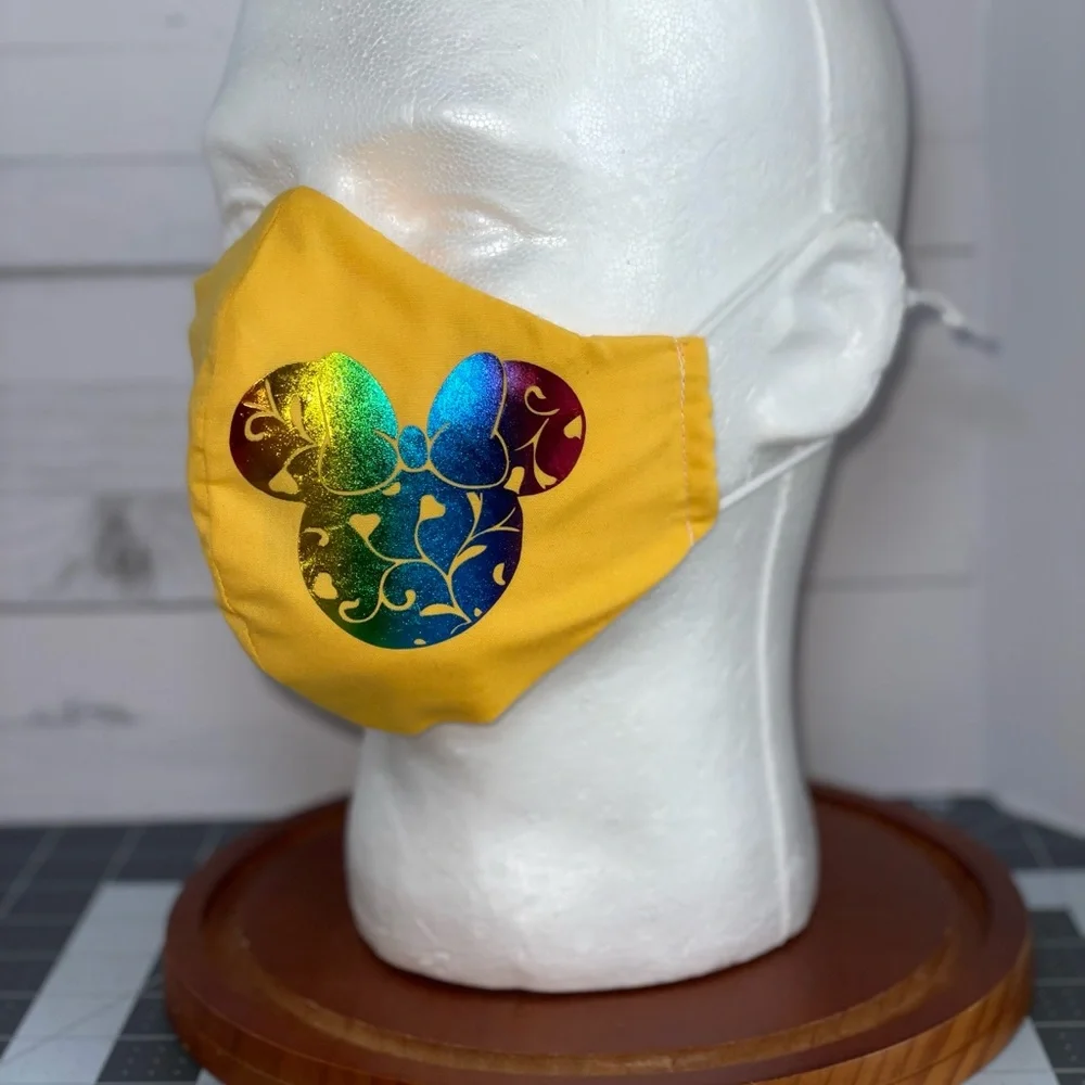 Disney Minnie Mouse mandala face mask